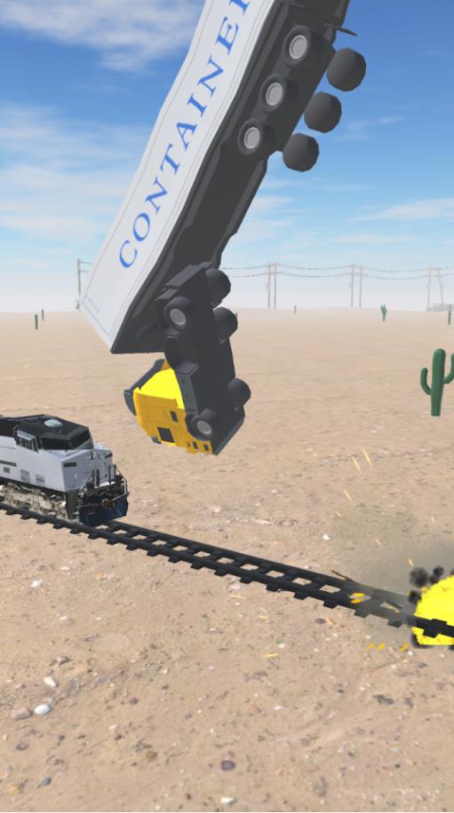 火车碰撞模拟器