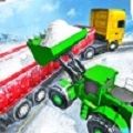 雪货物拖车运输