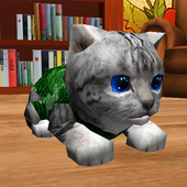 可爱的袖珍猫3D