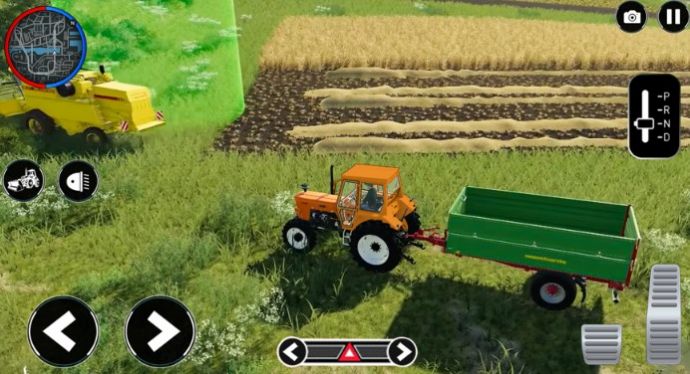 农业游戏拖拉机驾驶