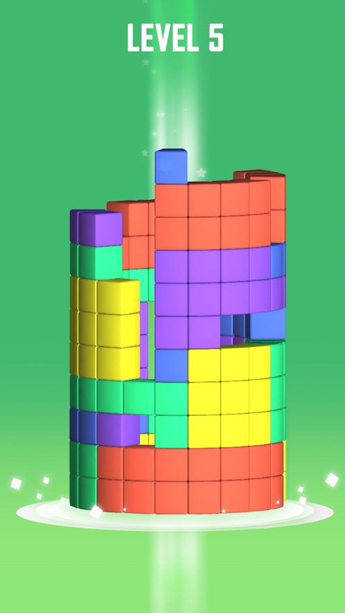 Curved Tetris