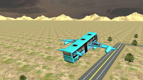 城市飞行巴士游戏
