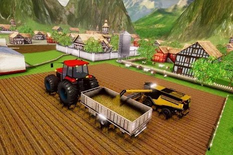 拖拉机农业种植