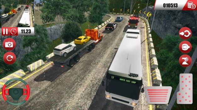 美国卡车货运停车模拟器