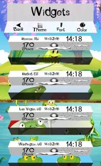 时钟天气青蛙-图1