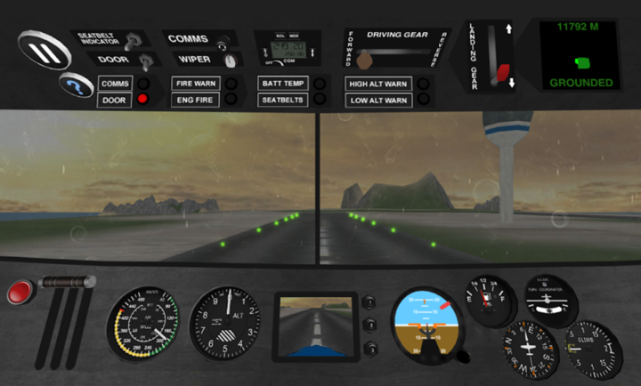 飞机驾驶员模拟器3D
