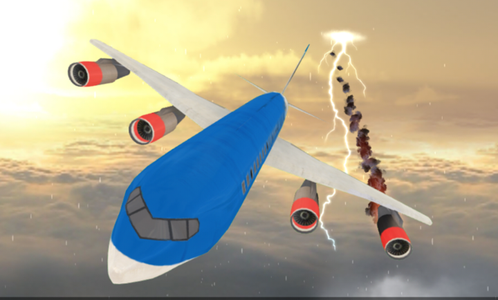 飞机驾驶员模拟器3D