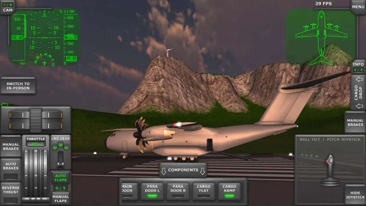 涡轮螺旋桨飞行模拟器内置功能菜单版